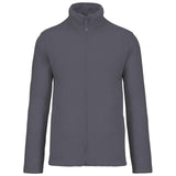 Jachetă Microfleece Kariban KA911 FALCO Unisex Gri
