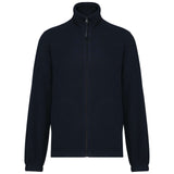 Jachetă Microfleece Kariban KA940 Elastic Unisex Bleumarin