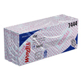 Lavete nețesute roșii WypAll X50, prelucrare alimente, curățenie profesională, 41.8 x 22.1 cm