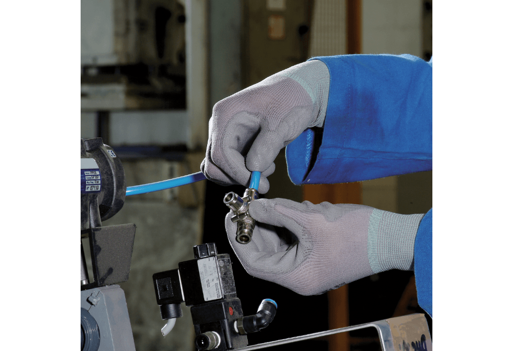 Mănuși de protecție Ultrane 551, gri, imersie poliuretan