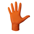 Mănuși nitril diamantate Jubappe 578OR textură palmă grip ridicat