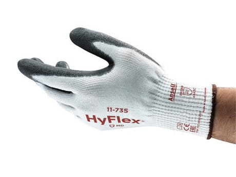 Manusi de protectie Ansell HyFlex 11-735 rezistente la taiere disponibile la Bunzl Romania