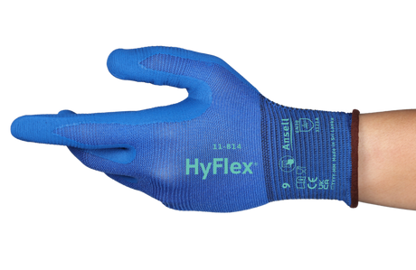 Mănuși de protecție Ansell HyFlex 11-814 disponibile la Bunzl Romania
