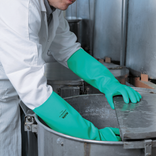 Mănuși protecție chimică Mapa Ultranitril 480