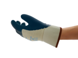Acoperire 3/4 din nitril a mănușilor Ansell ActivArmr Hycron 27-607 disponibile la Bunzl Romania