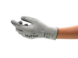 Tehnologia INTERCEPT pentru protecție la tăiere a mănușilor Ansell HyFlex 11-730 disponibile la Bunzl Romania