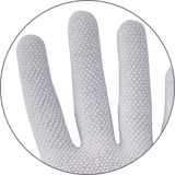 Mănuși de protecție Cerva Bustard Evo din bumbac cu picouri