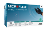 Mănuși de unică folosință Ansell MICROFLEX 93-852, Negre
