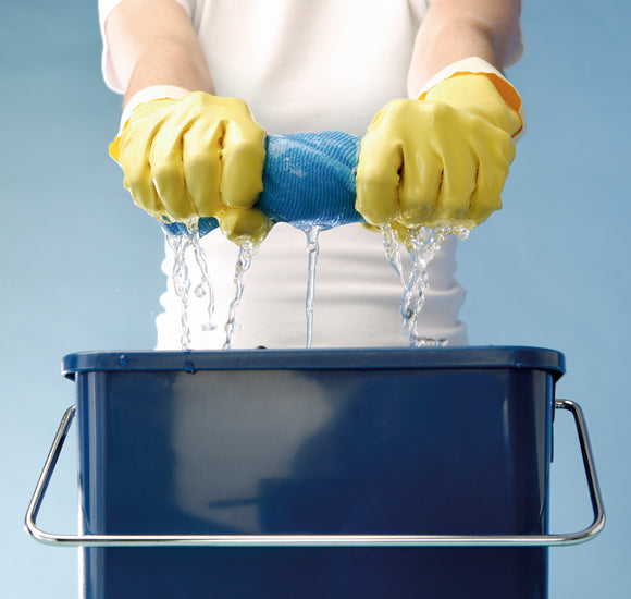 Vileda MicroTuff Plus, lavetă microfibră robustă 38 x 40 cm, albastră