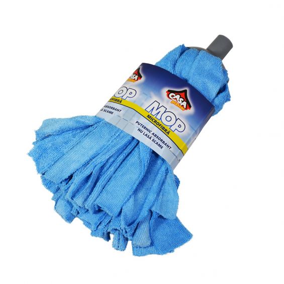 Mop microfibră 160 gr, albastru