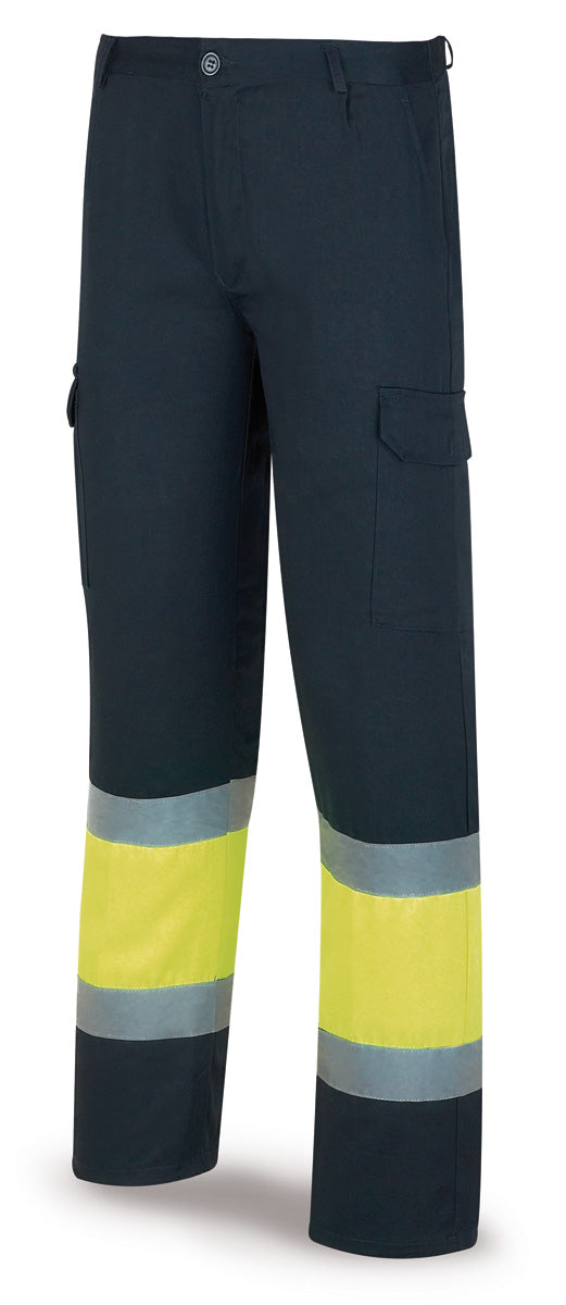 Pantaloni cu dungi reflectorizante Normal multicolor