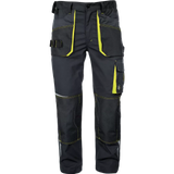 Pantaloni de lucru Cerva Emerton Stretch Negru Galben disponibili la Bunzl România
