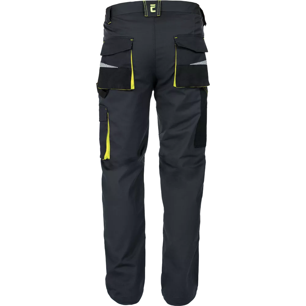 Pantaloni de lucru Cerva Emerton Stretch vedere spate disponibili la Bunzl România