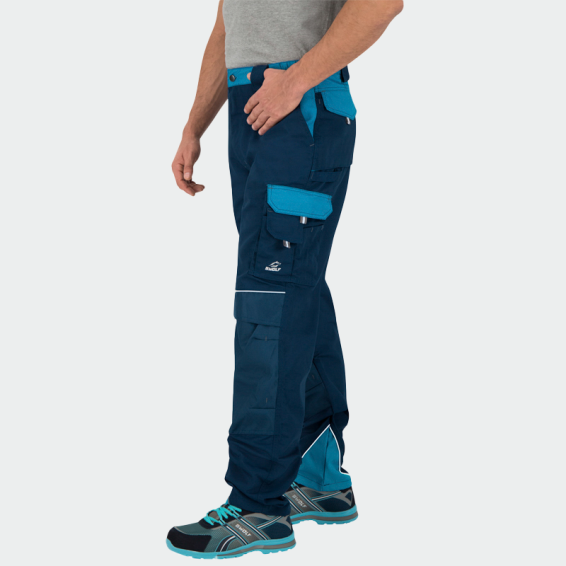 Pantaloni de protecție BWOLF BRAVE Bleumarin/Albastru