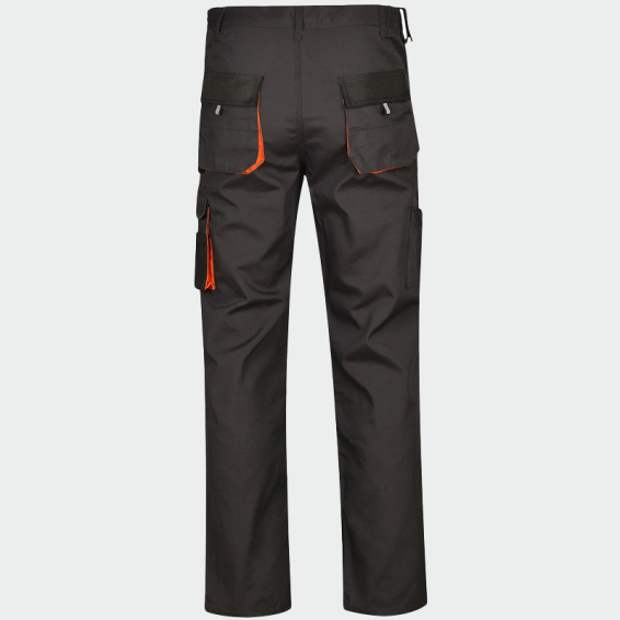 Pantaloni de protecție BWOLF ATLAS Gri închis/Portocaliu