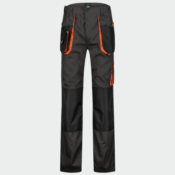 Pantaloni de protecție BWOLF ATLAS Gri închis/Portocaliu