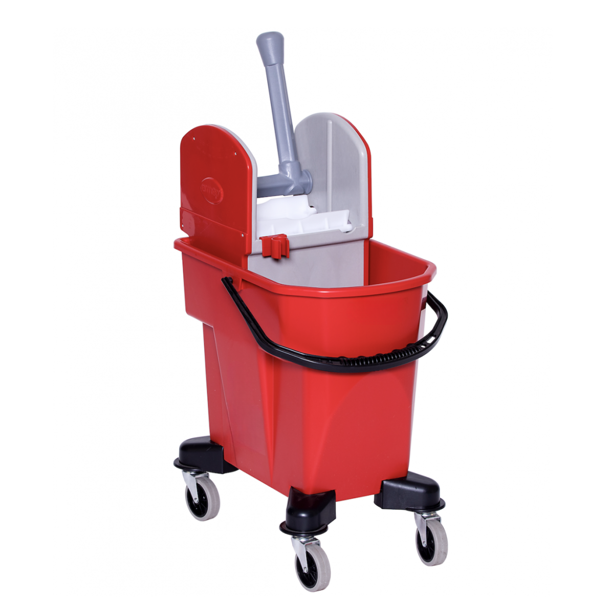 Găleată mop cu storcator, 20l, rosu