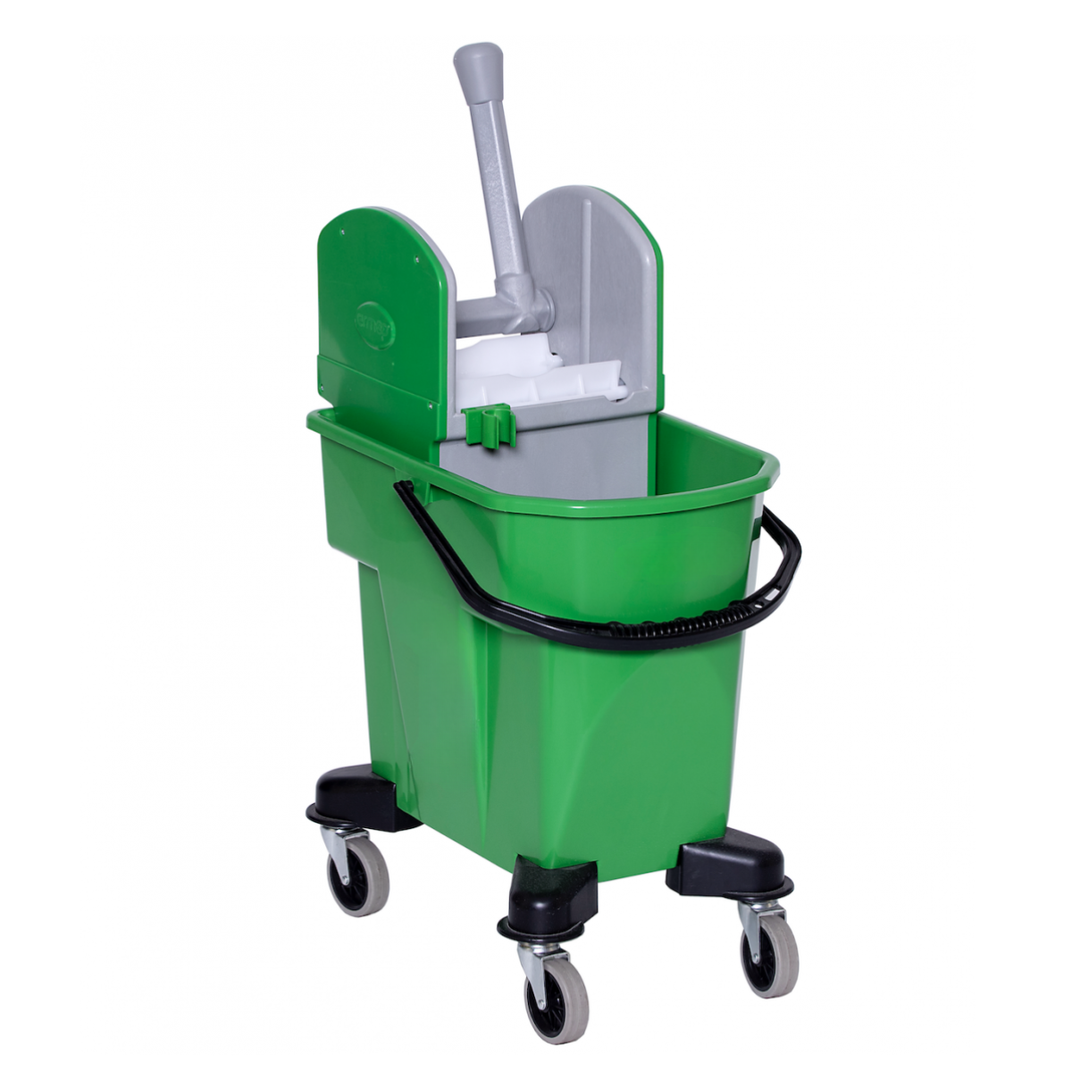 Găleată Mop cu storcator, 20l, verde