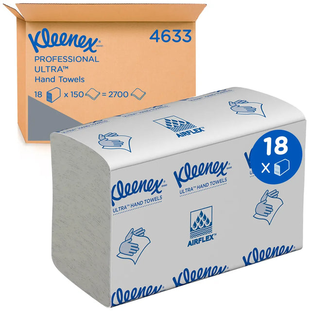 Prosoape de hârtie Kleenex Ultra 4633 disponibile la Bunzl România