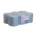 Prosoape de hârtie Kimberly-Clark Scott 6668, albastre, 304m
