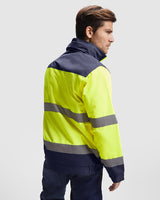 Roly HV9304 parka impermeabilă două tonuri