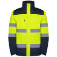 Parka Roly HV9304 navy/fluor yellow high-vis