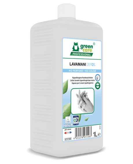 Sapun lichid hipoalergenic Green Care Professional LAVAMANI zero% 1 L
