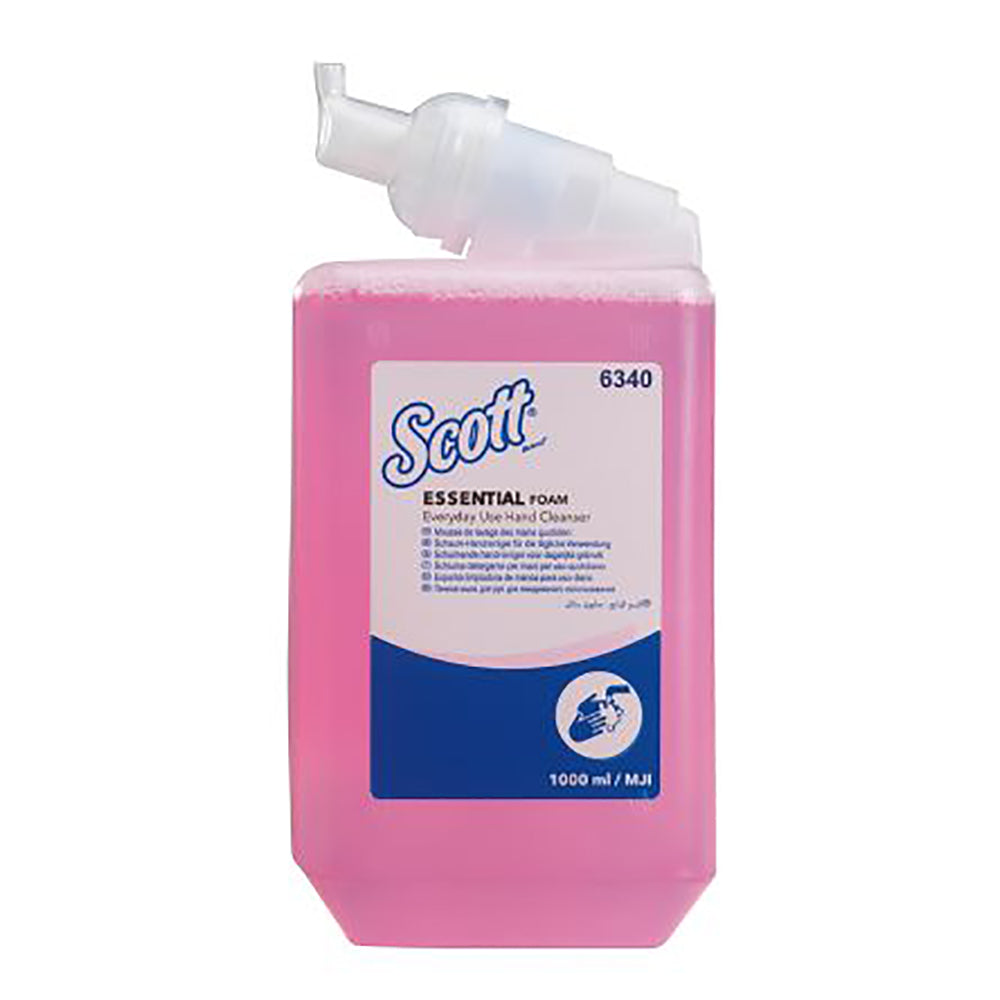 Scott Essential, săpun spumă roz 6340, 1000ml