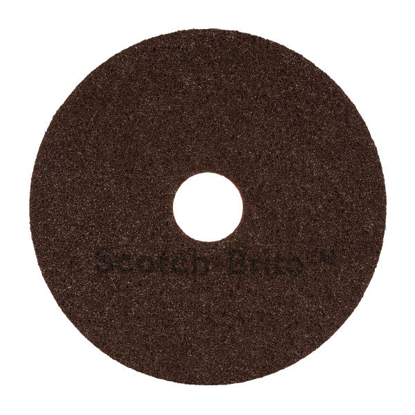 Paduri de curățare pardoseli Scotch-Brite maro 355 mm