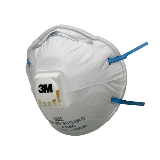 Mască de protecție respiratorie 3M 8822 FFP2 cu supapă