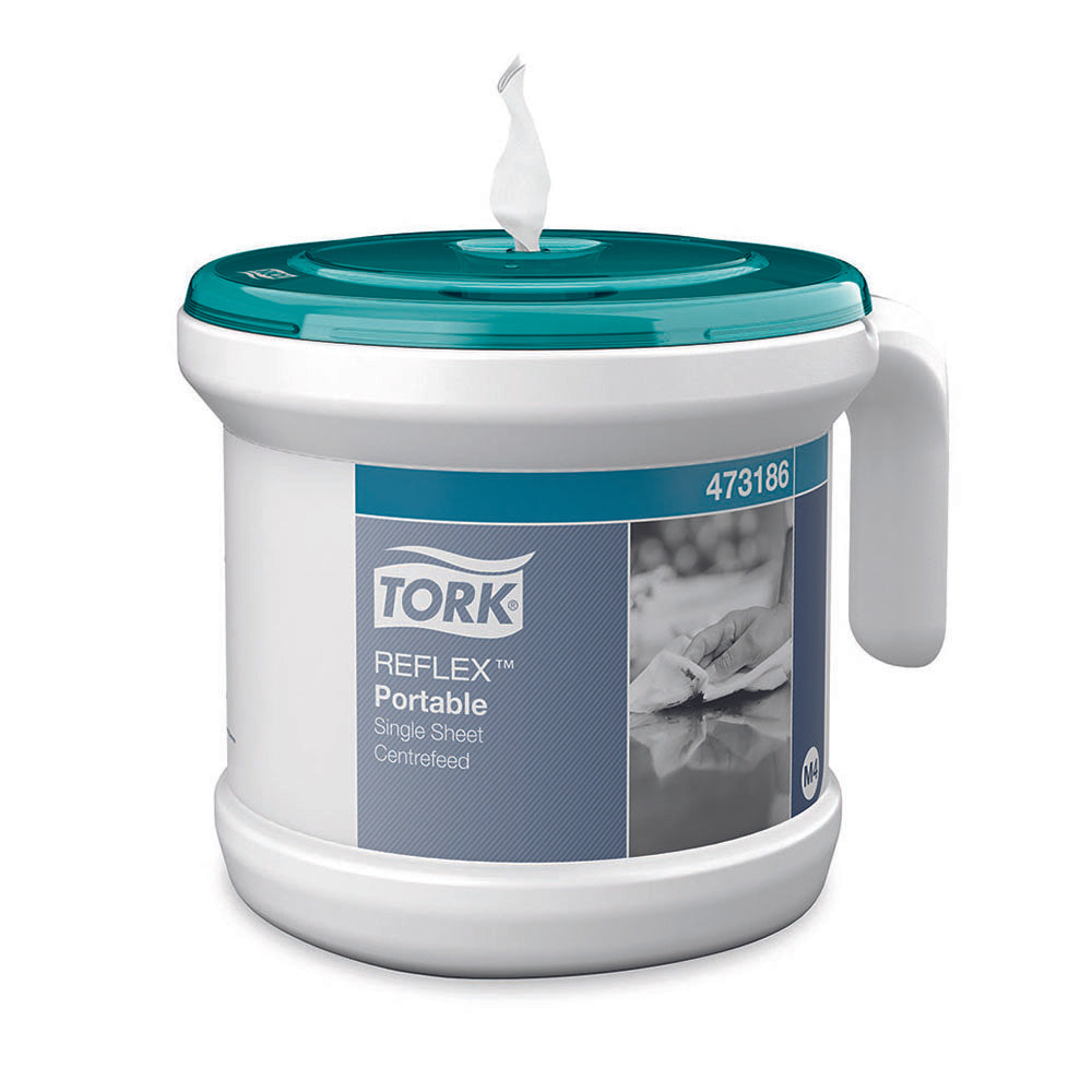 Sistem de dozare cu derulare centrală portabil Tork Reflex
