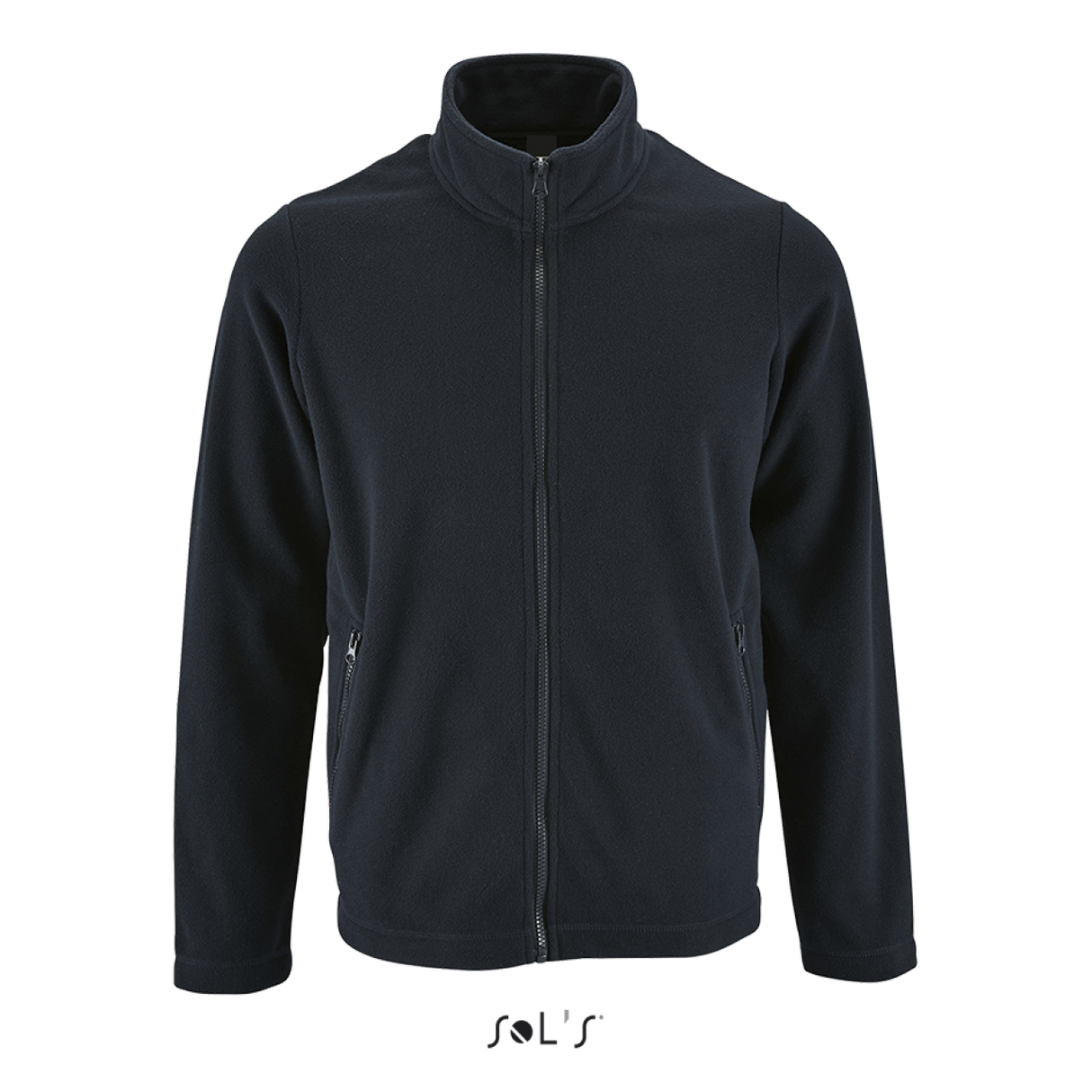 Jachetă Microfleece SOL'S SO02093 NORMAN Bărbați Bleumarin