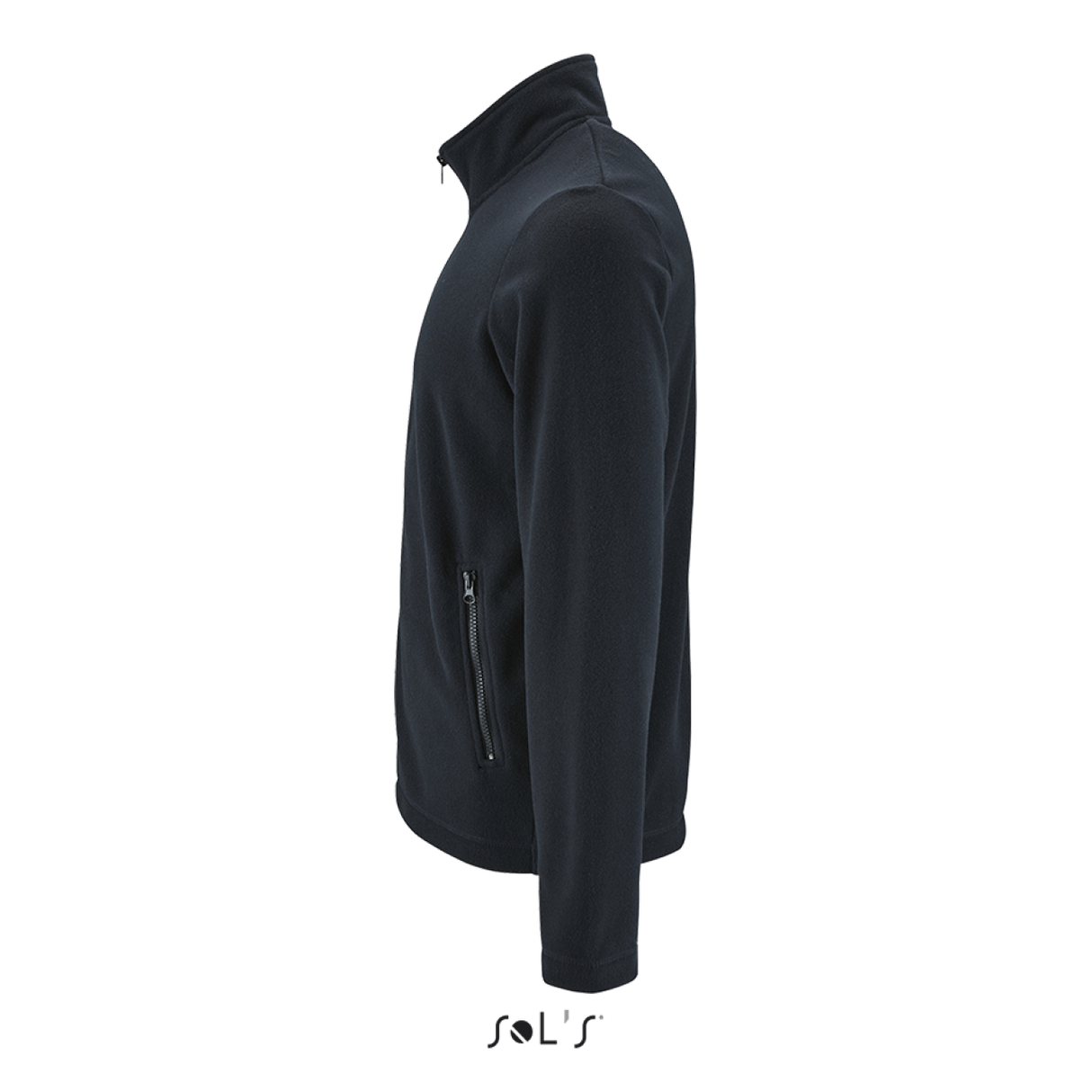 Jachetă Microfleece SOL'S SO02093 NORMAN Bărbați Bleumarin