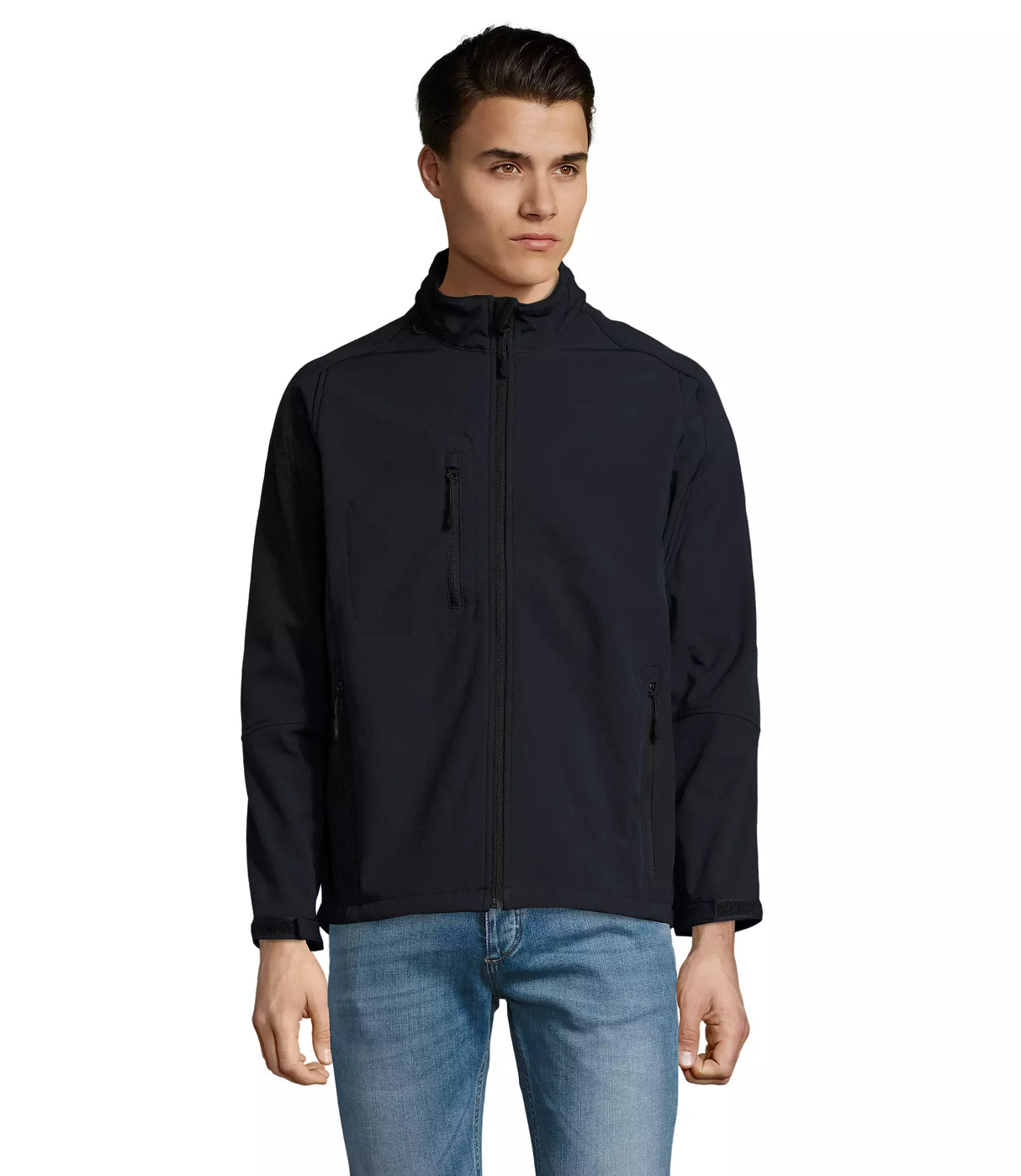 Jachetă SOL’S Relax Soft-Shell Jacket abbys blue impermeabilă moderna 