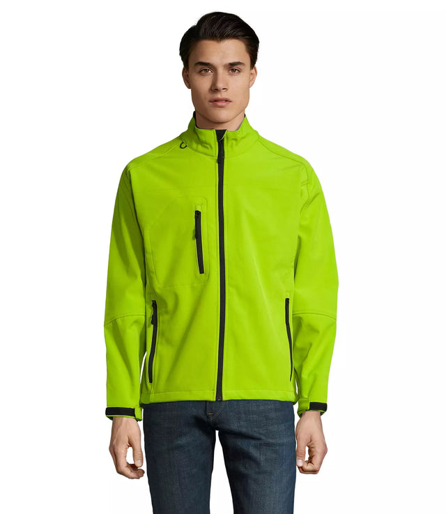 Jachetă SOL’S Relax Absinthe Green soft-shell