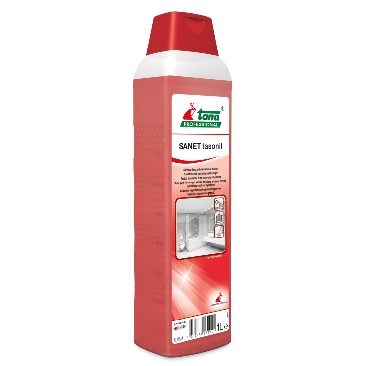SANET tasonil - Detergent pentru curățarea de întreținere și detartrarea spațiilor sanitare 1000ml