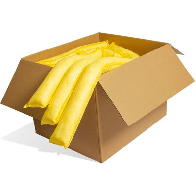 Rulou absorbant pentru scurgeri chimice, 1,2 m, din polipropilenă cu husă rezistentă