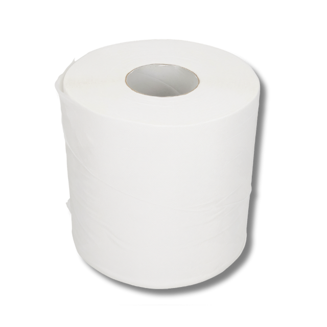 Rolă hârtie industrială centrefeed 1 strat Techline pentru dispensere profesionale
