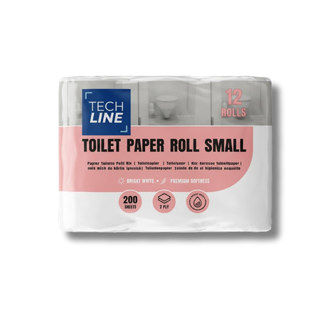 Ambalare rolă hârtie igienică Techline 2 straturi