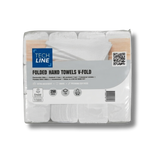 Prosoape hârtie pliate V-Fold Techline 2 straturi pentru dispensere profesionale grup sanitar