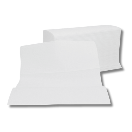 Prosoape hârtie pliate Z-Fold 2 straturi Techline pentru dispensere profesionale