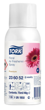 Tork spray odorizant, cu aromă florală, 75ml