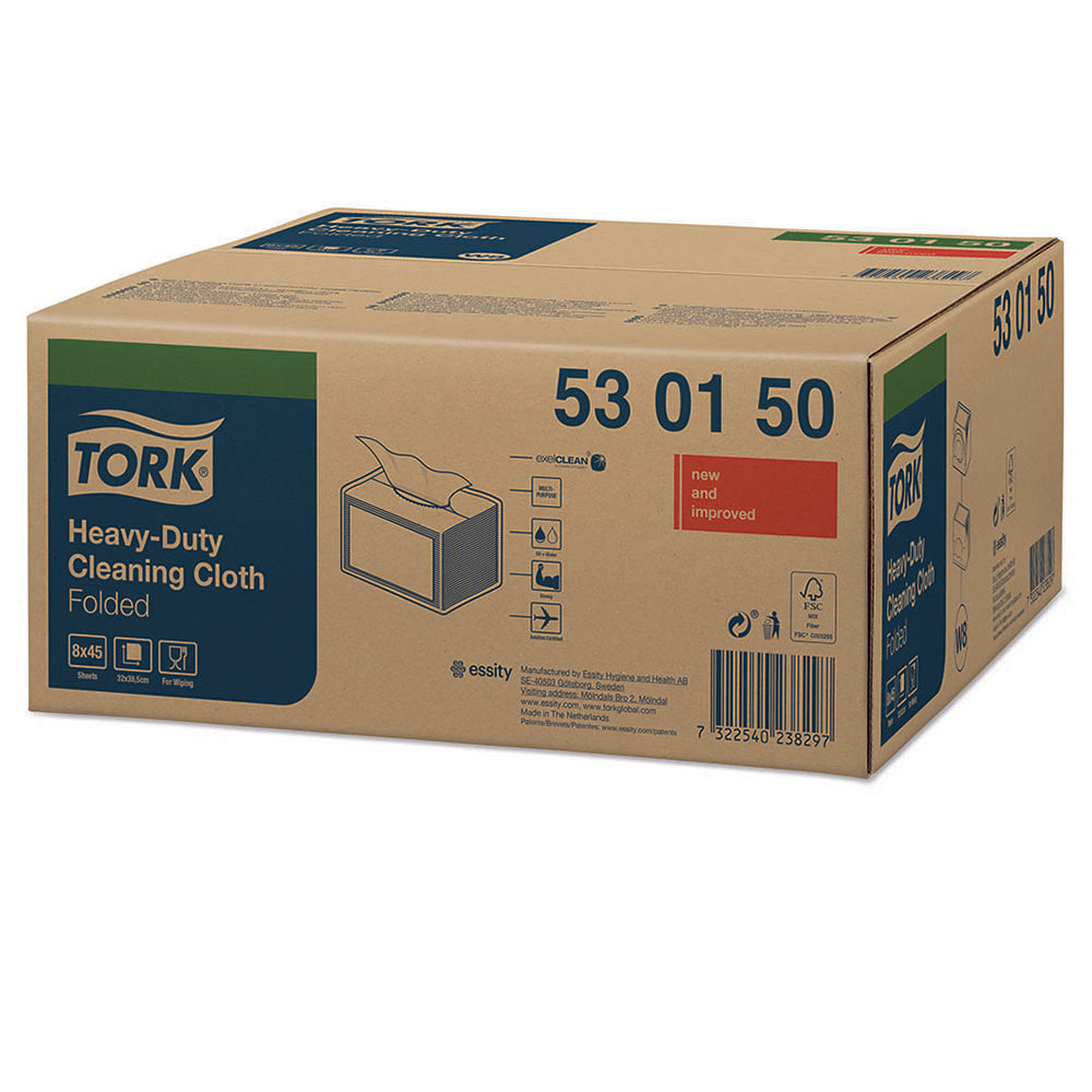 Lavete pentru curățare Tork ultra-rezistente, 45 bucăți/pachet