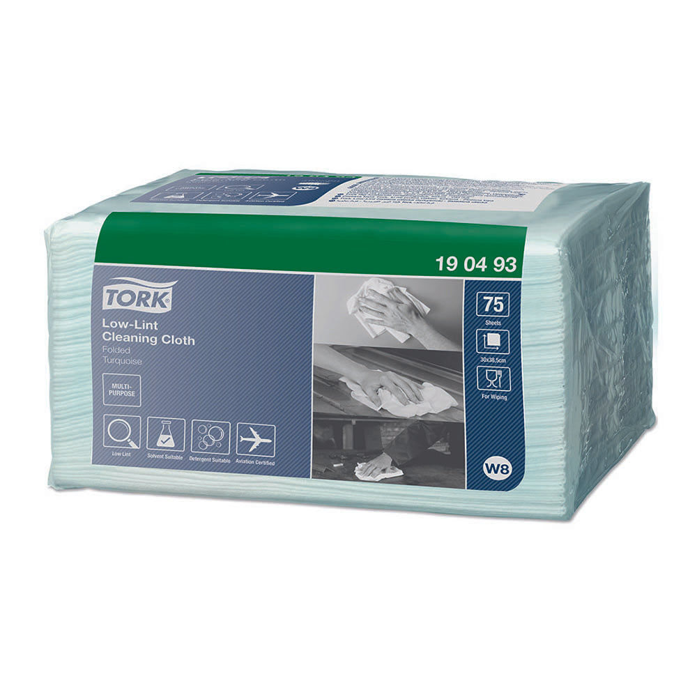 Lavete pentru curățare Tork Low-Lint, 75 bucăți/pachet