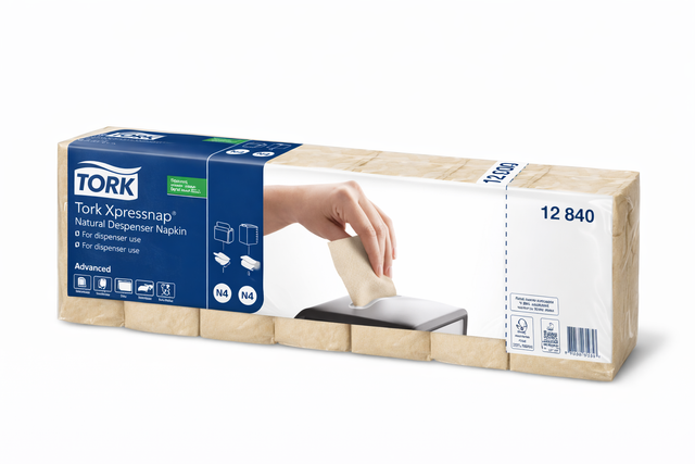 Șervețele universale Tork N4 natur, pachet cu 225 bucăți pe set