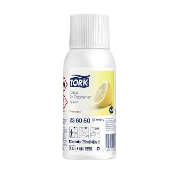 Tork spray odorizant, cu aromă de citrice 75 ml