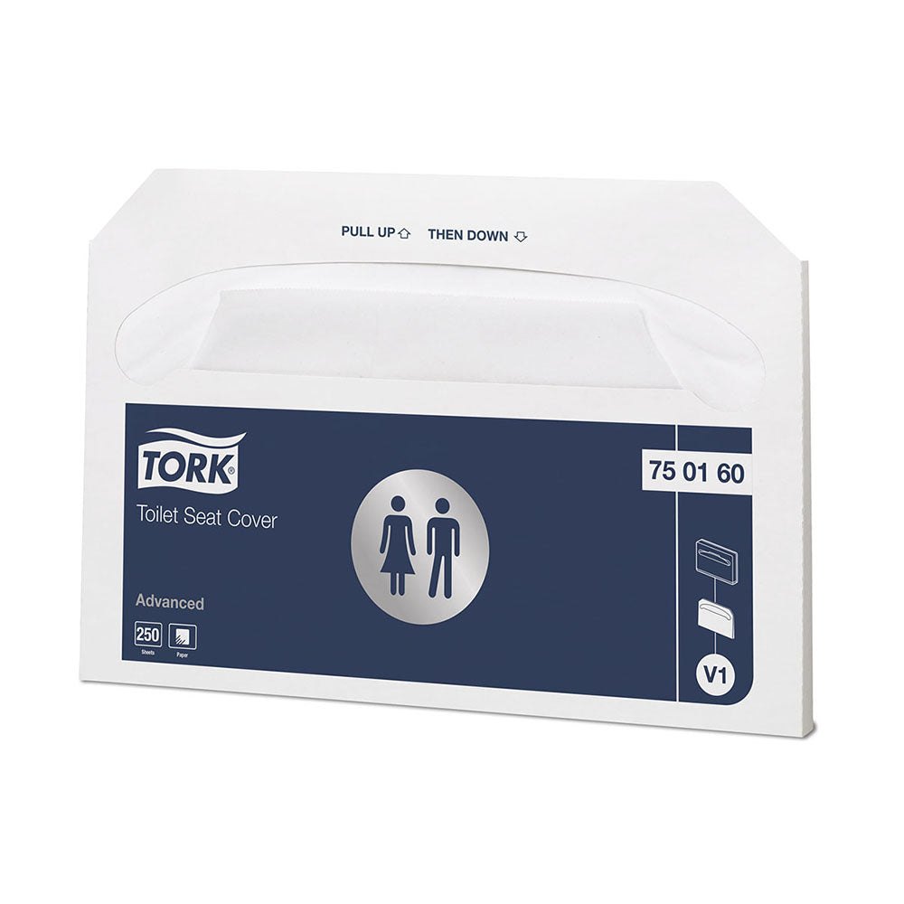 Acoperitoare Tork pentru colacul WC-ului, 250 bucăți/pachet