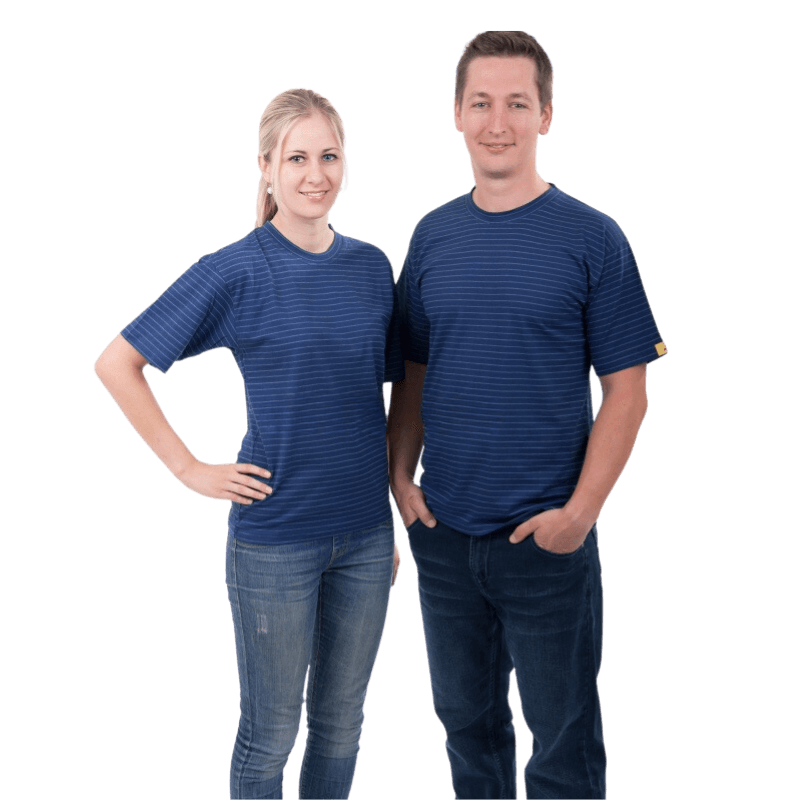 Tricou ESD mânecă scurtă, bleumarin