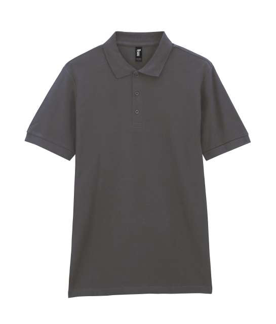 Tricou Polo Gildan GI85800 Premium Unisex Gri Cărbune disponibil la Bunzl România