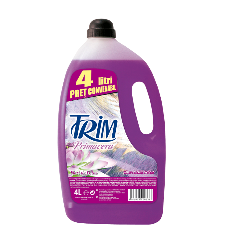 Săpun lichid Trim Primavera Lotus Flower 4L